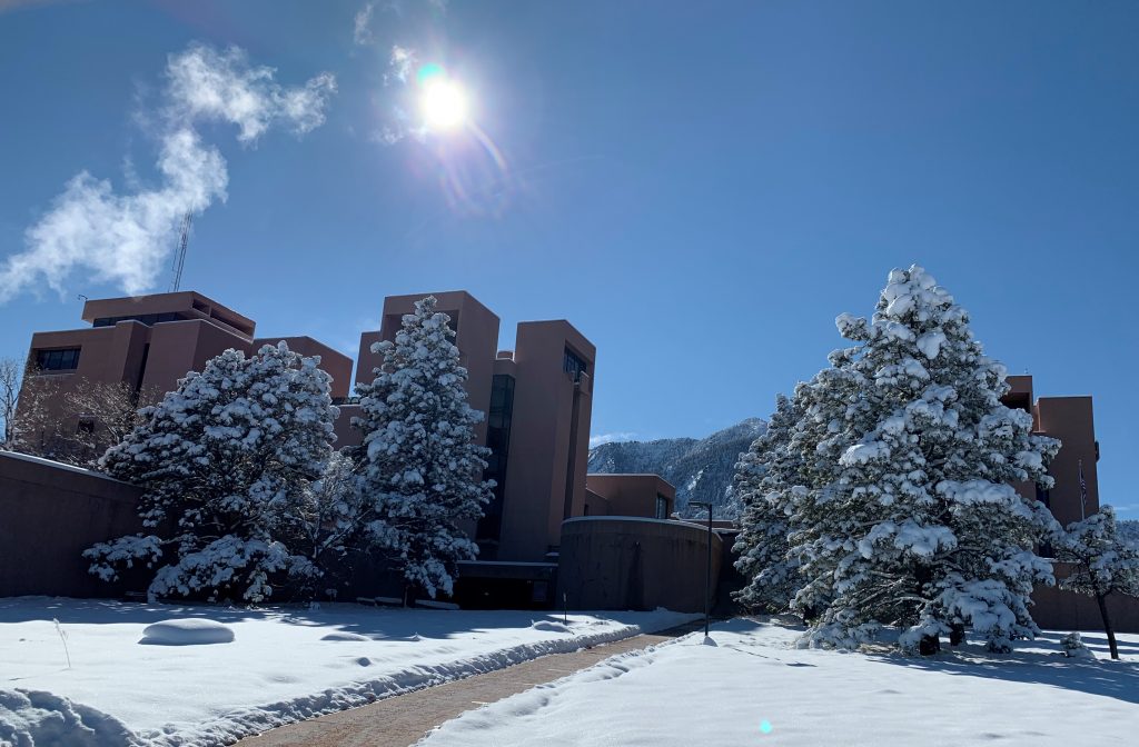 NCAR the day we visited